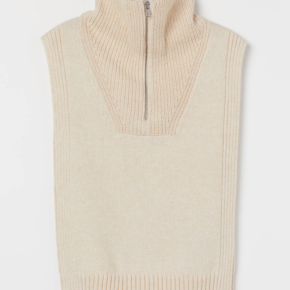 H&M Cream Turtleneck Sweater